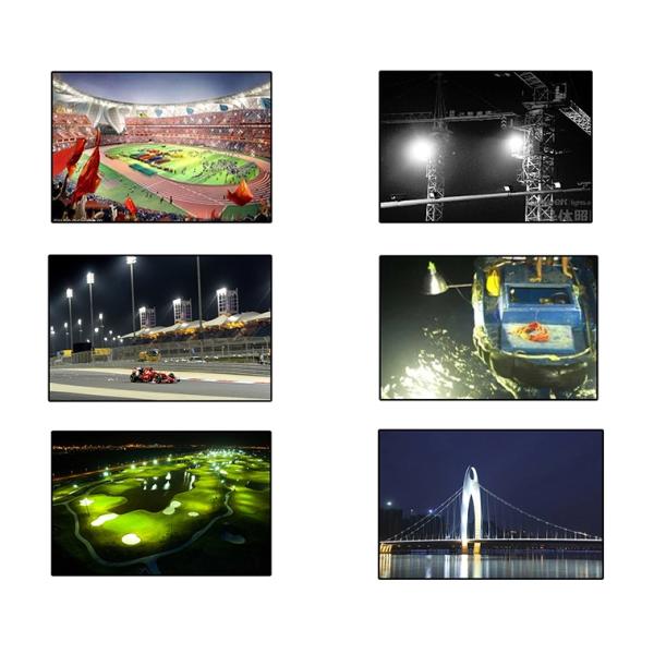 Bridge CE Rohs Modular 130Lm/W LED High Mast Light