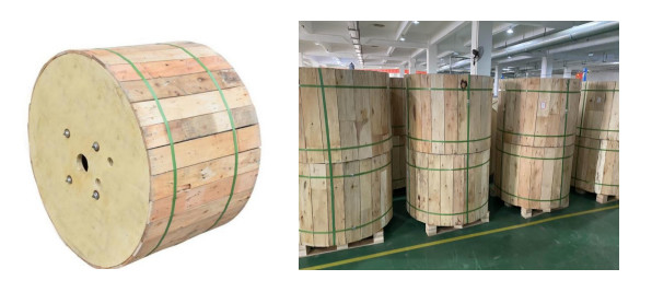 GYFXTBY FRP Cable 2 4 6 8 12 Core Flat Type Outdoor Fiber Optical Cable