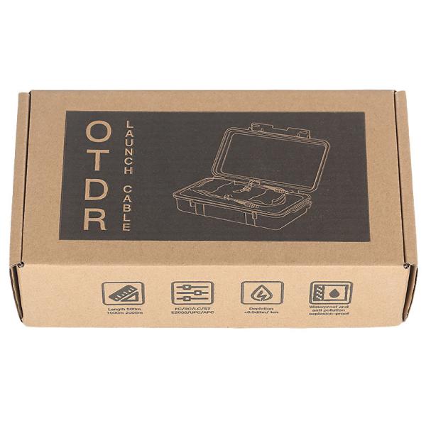 Кольца волокна кабельной муфты 1310/1550nm старта оптического волокна OTDR SC/APC-LC/UPC 2km