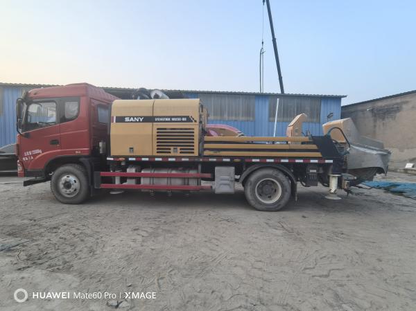 Trailer Truck Mounted Concrete Line Pump Truemax Concrete Machinery SANY SYM514THB