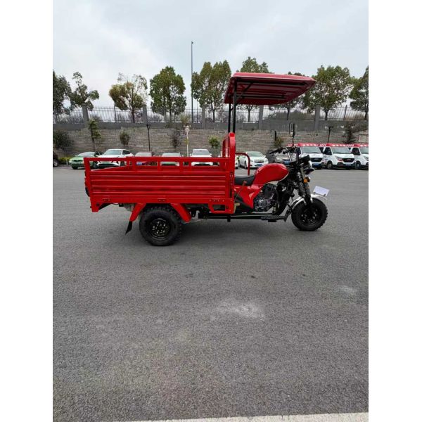 Gasoline Q1 Cargo Tricycle Three Wheeler Top Ceiling 200cc Air Cooled Engine With Inner Floating Small Booster Rear Axle And 1000kg Load Capacity ‌For Heavy Duty Transport