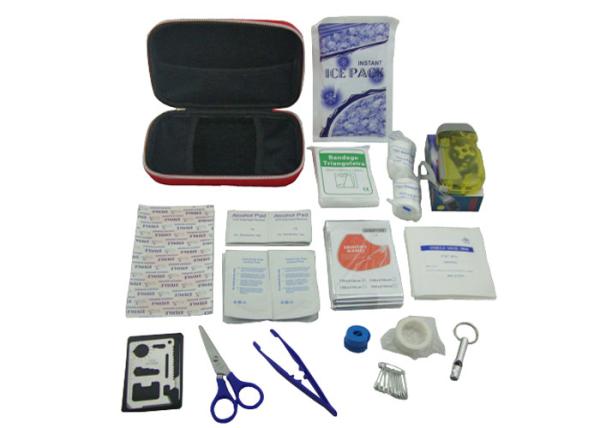 Helpful Easy Carry Travel First Aid Kit Holiday With Print Logo
