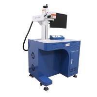 Air Cooled Flying Laser Marking Machine 20 Watt Fiber Laser Marking