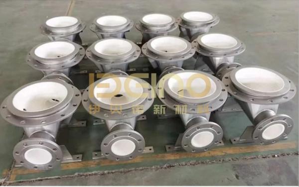 Wear Resistance Ceramic Lined Pipe Fittings Custom Ceramic Lined Elbows
