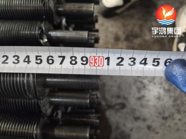 L-Type Wound Fin Tubes Carbon Steel ASTM A179 Base Tube With Aluminum Fins