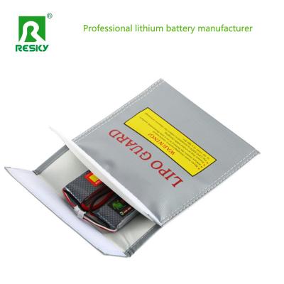 Sac de sécurité résistant à l'eau résistant à l'incendie Accessoires RC pour batterie de drone RC
