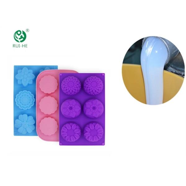 Precio de proceso fácil del funcionamiento de la alta de la dureza de la fabricación de China goma de silicona líquida de la categoría alimenticia buen