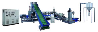 Single Stage Plastic Recycling Pellet Machine For Plastic Film Woven Bag