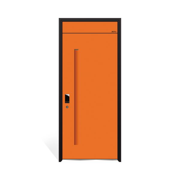 Home Office Modern Steel Security Door Soundproof Invisible Hinge Custom Color
