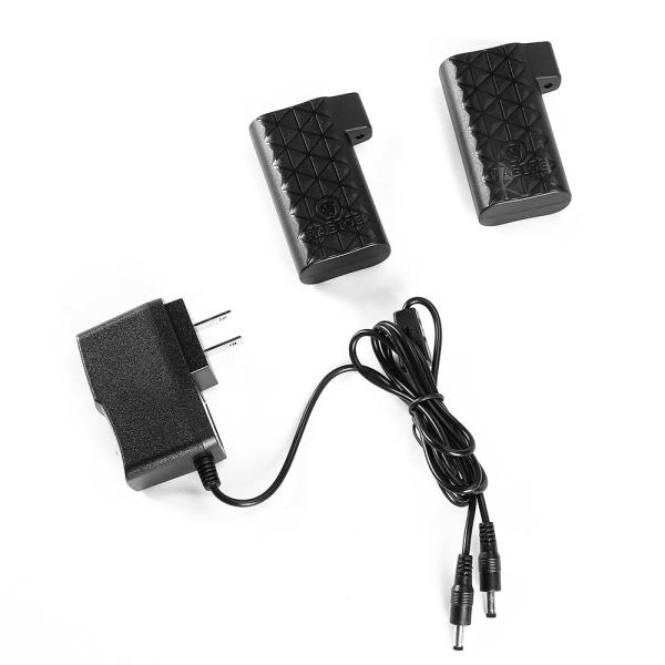 7.4V 2600mAh Heated Socks Battery Black with Short Circuit Protection