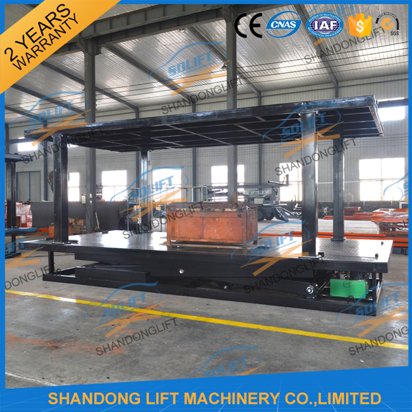 CE ISO SGS Double Deck Car Parking System / 2.5T 2 Car Automotive Vehicle Lifts
