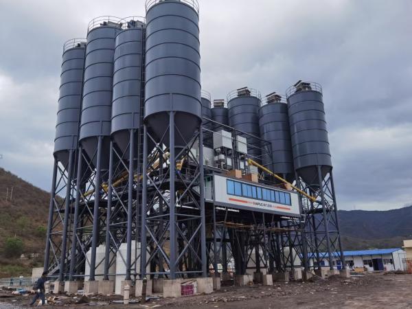 Ready Mix Concrete Batching Plant Construction Projects Concrete Mix Plant Hzs180