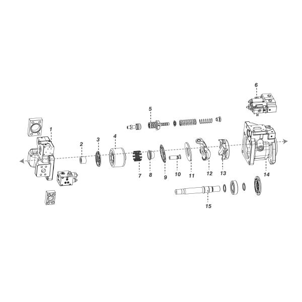 Quiet Excavator Hydraulic Pump K3VL80/B for SY75 B220301000569 Electric contro  Boost Worksite Comfort & Reduce Fatigue