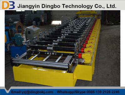 380V 50Hz Steel Tile Roll Forming Machine with PLC Compture Control System / Cr12mov Blade