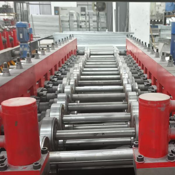 Precision Cable Duct Cover Machine 380V Cable Tray Cover Equipment 15m/Min