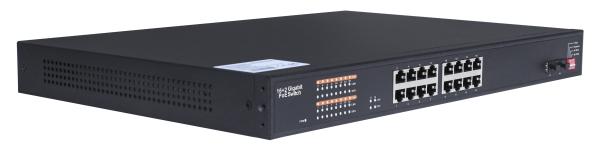 Rack Mount Power Over Ethernet Switch , Industrial PoE Ethernet Switch