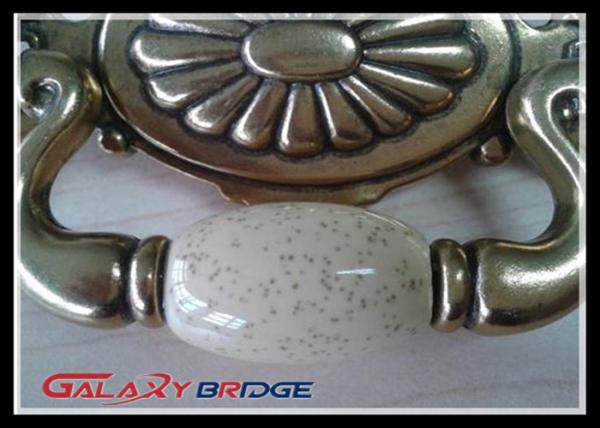 64mm Retro AntiBronze Ceramic Cupboard Pulls Classical Porcelain Dresser knobs
