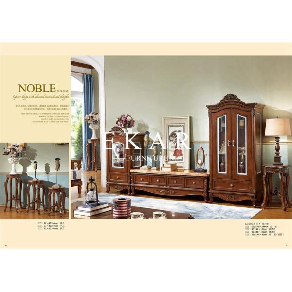 Dining Room Solid Antique Cabinet Wood