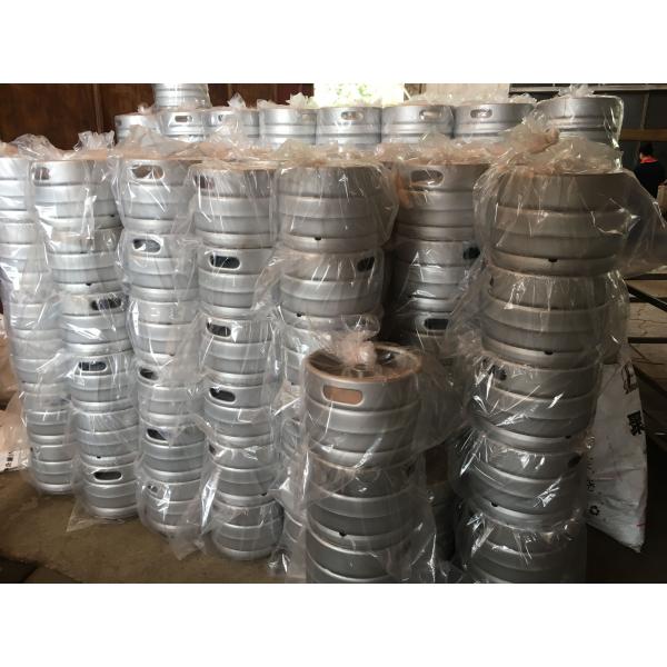 10L Slim draft beer keg stackable with diameter 312mm, height 260mm, for beer brewing