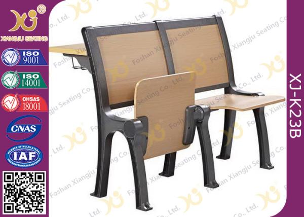 Fixed Type Center Distance 520 mm Lecture Hall Seating For High School