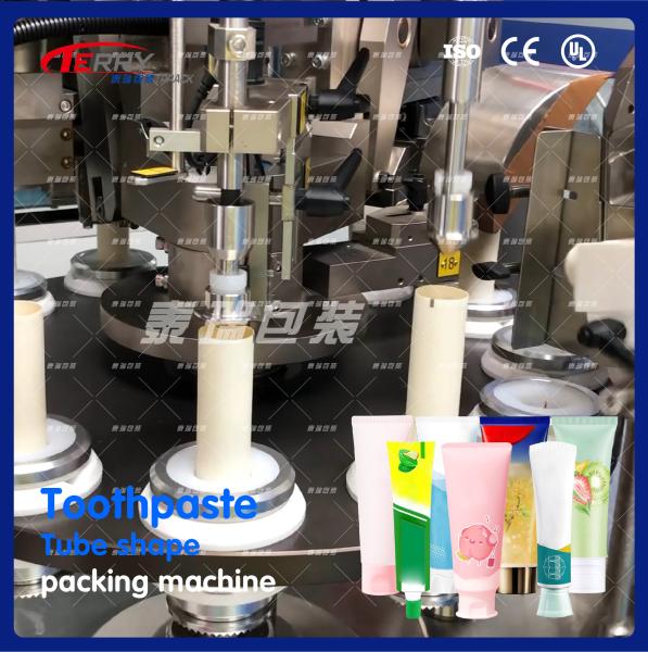 Manipulator Station for Sealing and Coding Toothpaste Packaging Machine for Ointment