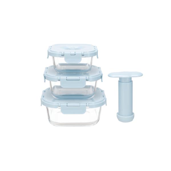 Contenedores de vidrio al vacío apilables y duraderos -40℃ a 560℃