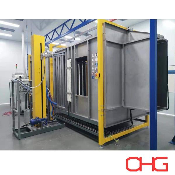 Customizable Stainless Steel Spray Booth Powder Coating High Temperature Resistance