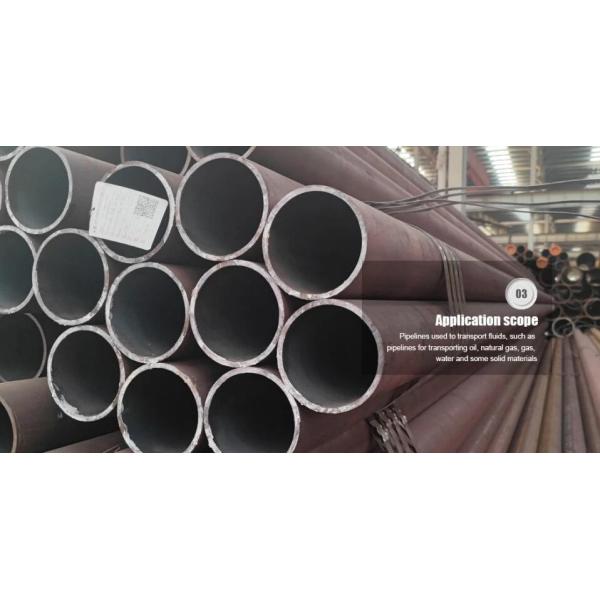 Tubería de acero del carbono ERW de ASTM A53 A106 A333 G3456 St45 DN15 Sch40 laminada en caliente