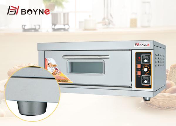 Stainless Steel Bakery Deck Oven Electirc Two Deck For Hotel