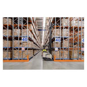 Heavy Duty Double Deep Pallet Rack Steel Industrial Pallet Shelves For Warehouse