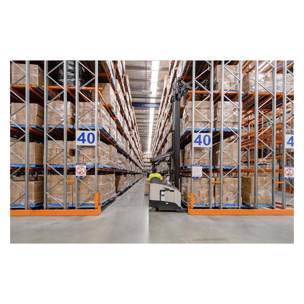 Heavy Duty Double Deep Pallet Rack  Steel Industrial Pallet Shelves For Warehouse