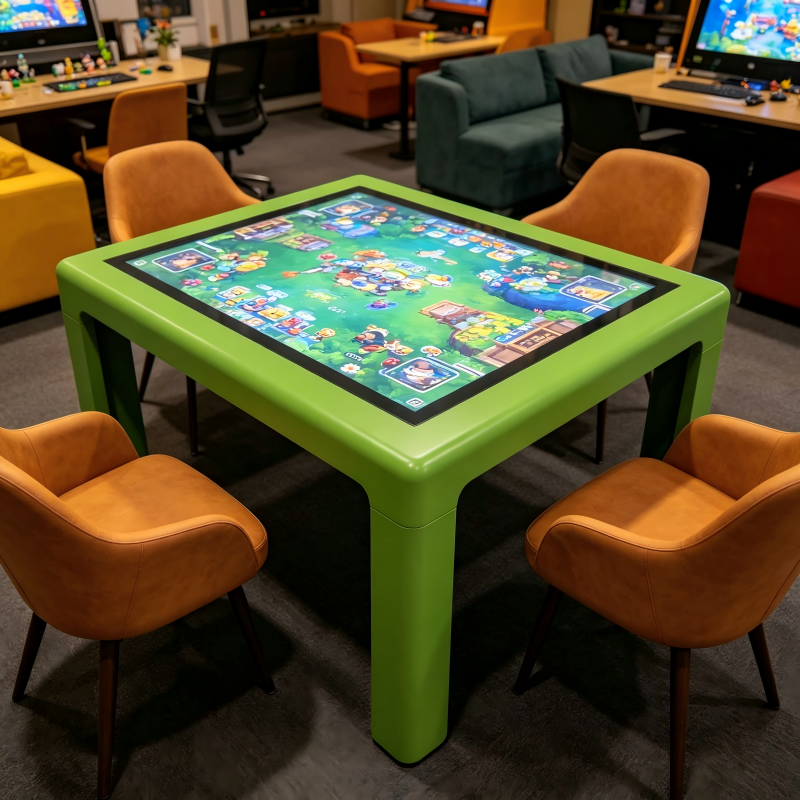 Android Win PC Smart 55 Inch Touch Table PCAP IR 20 Points For Game Center Office Coffee