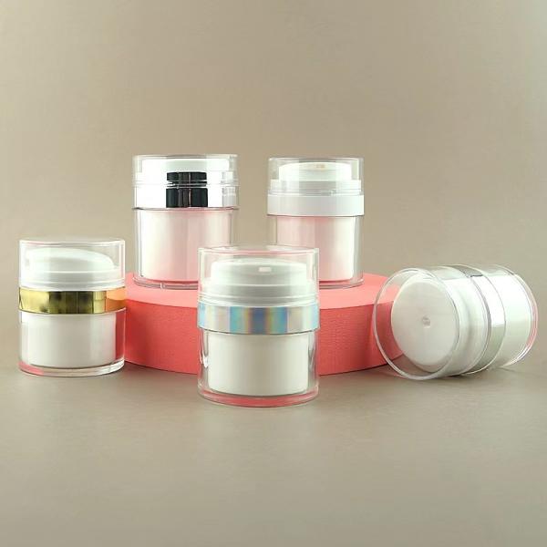 15ml Airless Pump Bottle with 0.23ml Dosage and 36.6mm Diameter for Travel and Lotion Spray