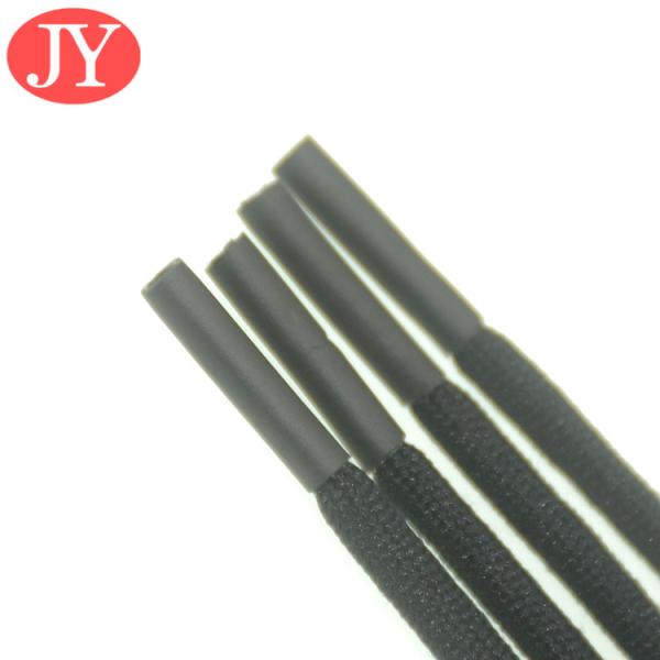 Jiayanag Phthalate Free White color blue aglet stripe plastic TPU soft rubber aglets