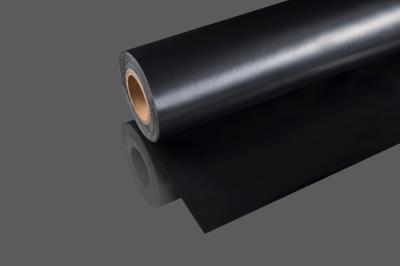 90 rolo de filme do HDPE da estabilidade 0.09mm do preto do mícron