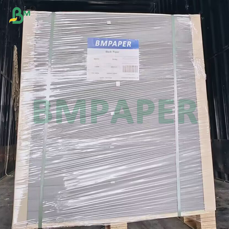 Good Folding Black Food Grade Kraft Paper 80g for Food Outer Package