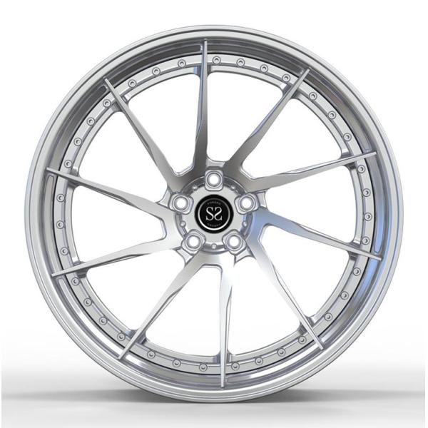 Глубокое вогнутое 5x112 выковало колеса 19 20 21 22 24 26 дюймов класс C217 c 2 частей