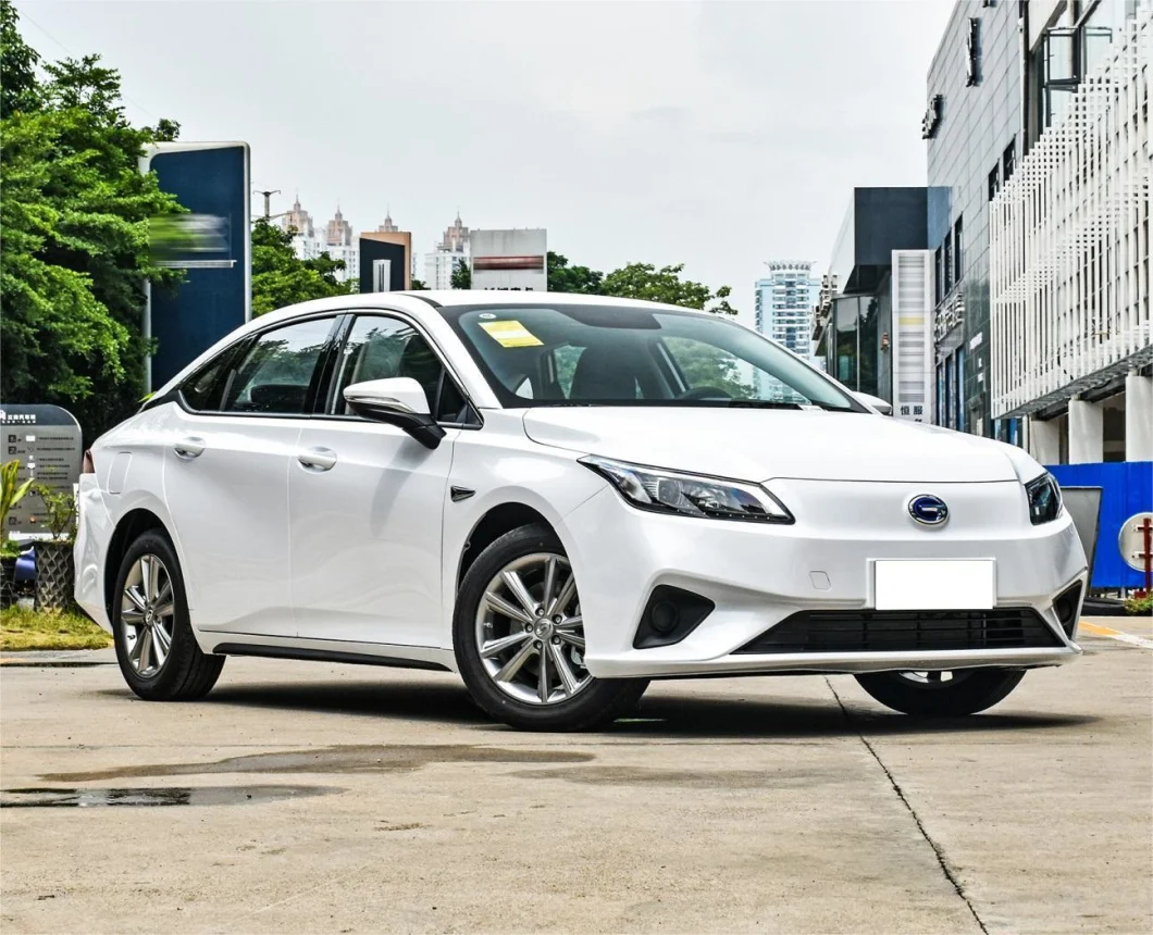 Compact Sedan GAC AION Electric Car FWD White New Energy Vehicle