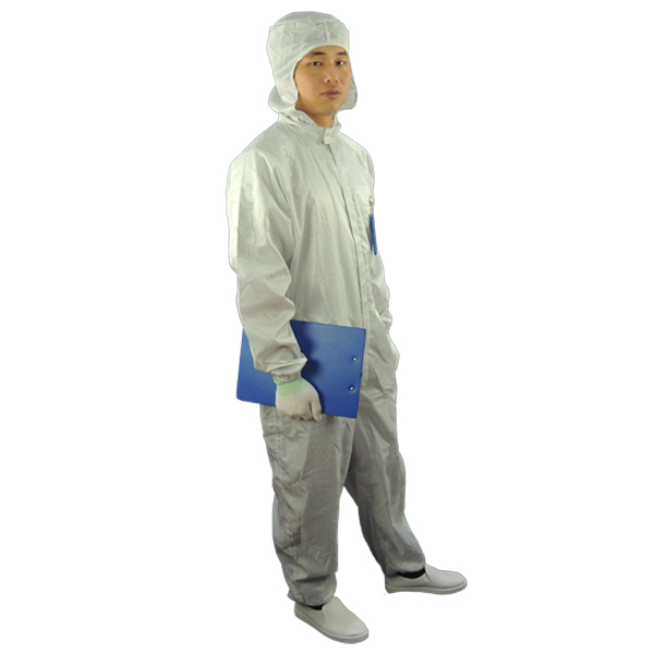 2.5mm Grid 98% 99% Polyester Antistatic ESD Coverall