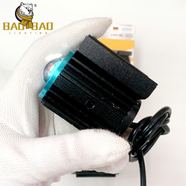 G17 Aluminum 11 Watts Mini Driving Light White Yellow Dual Color Red Devil Eyes Mini Fog Light for Motorcycle Bike Led Light