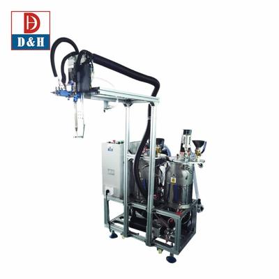 Máquina de mistura de resina de distribuição de precisão de engrenagem de exibição digital semiautomática de bomba