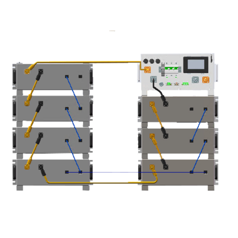 35.84kWh Rack-mounted Lithium-ion Battery System with IP23 Protection for