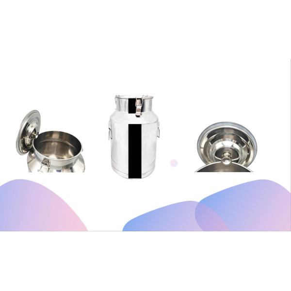 Sealed Storage 5 Gallon Stainless Steel Milk Can With Spigot