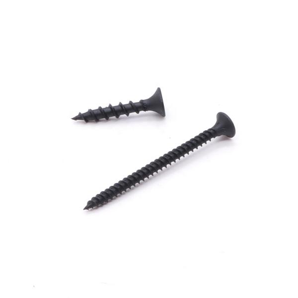 Black 3.5x25 Metal Drywall Screws Anchors A193 ANSI Zinc Duplex Steel 2507 UNS 32750