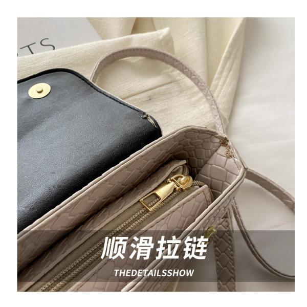 HIGH SENSE FASHION SADDLE POPULAR SPRING/SUMMER BRAIDED SMALL BAG SIMPLE ALL-IN-ONE CROSSBODY BAG