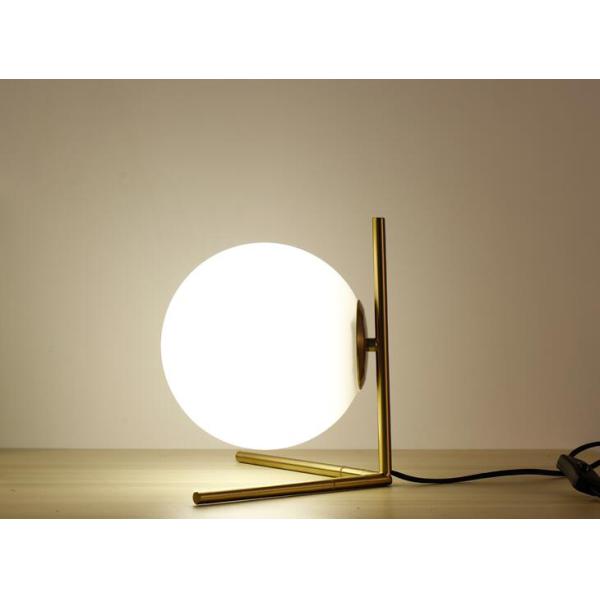 максимальные лампы Dia 18cm стеклянные Nightstand Lampshape шарика 60W для спальни