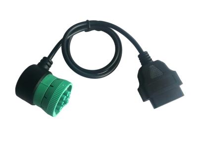 Female Type 2 J1939 To OBD2 Adapter Endurable Overmolded PVC Injection