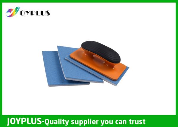 Customized Color Home Cleaning Tool Melamine Cleaning Sponge Set With Handle