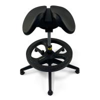 Workshop Custom Made PU Foam Chair Self Crust Saddle Office Chair