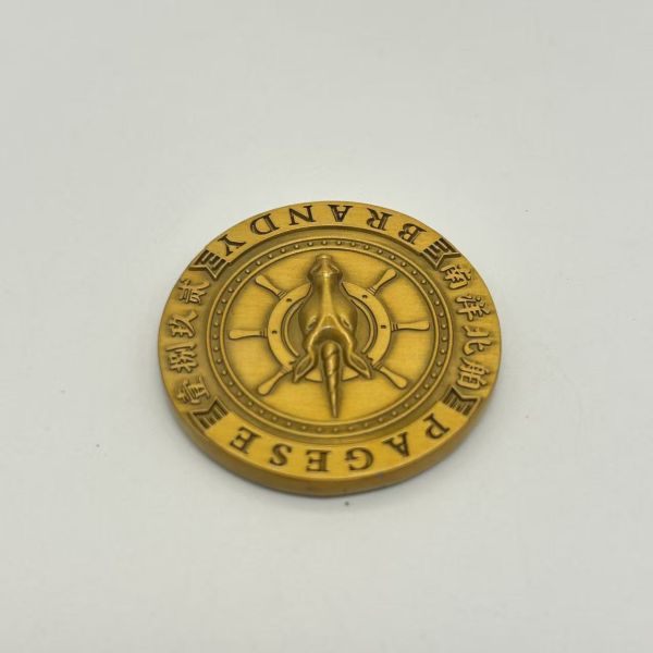 custom challenge coins produced with fast sample time and flexible shipping options including express air and sea freight